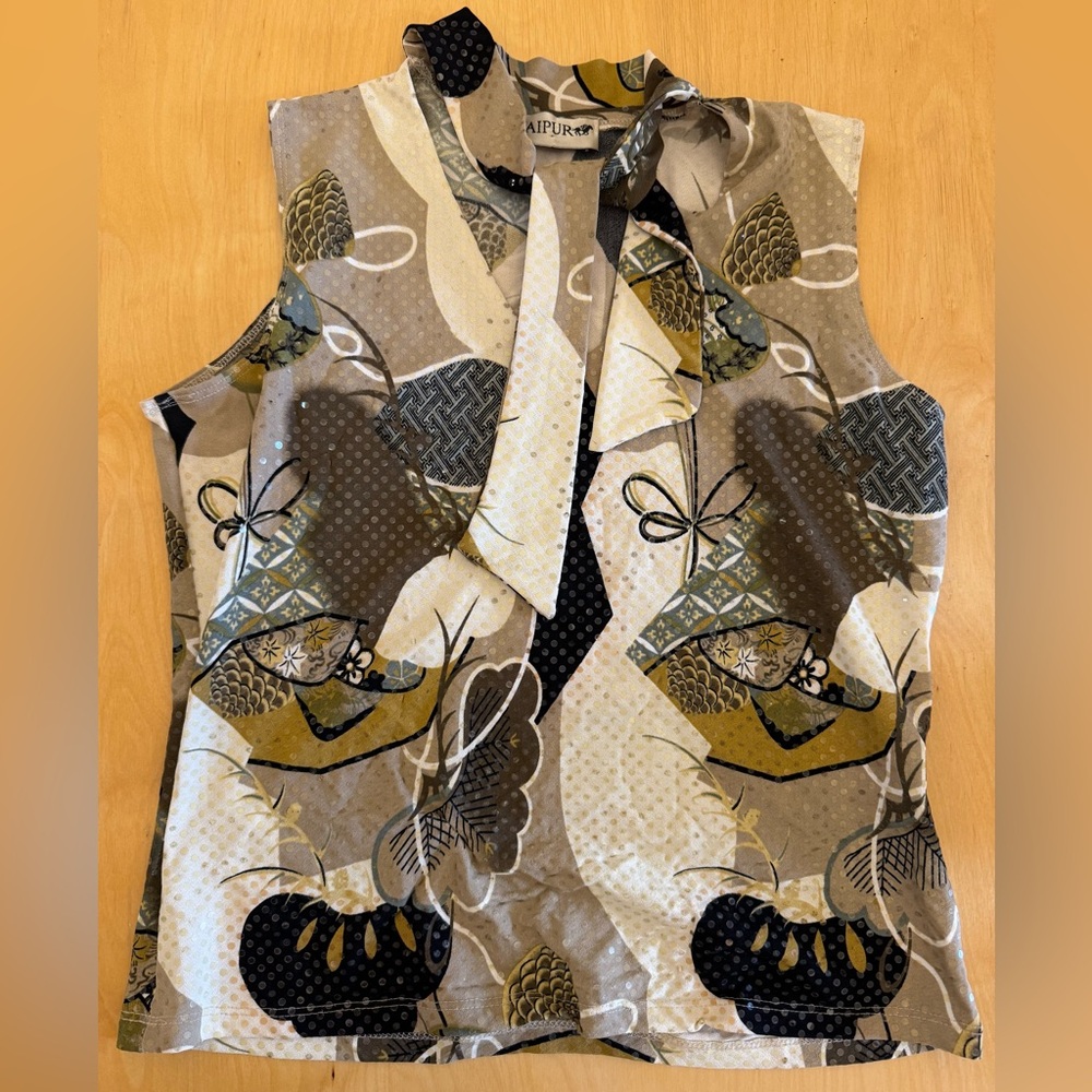 Jaipur Multicolor Patterned Blouse - image 2